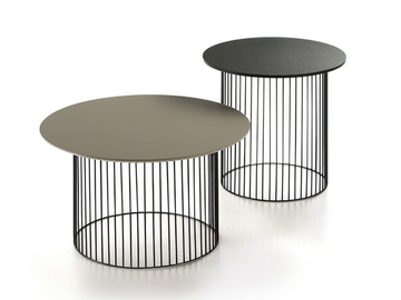 IDRA - Round steel side table by Kendo Mobiliario - view 3